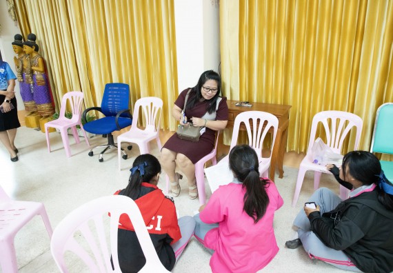 ภาพกิจกรรม  คณะวิทยาศาสตร์และเทคโนโลยี จัดค่ายวิทยาศาสตร์สัญจร ปีการศึกษา 2566  โรงเรียนชากังราววิทยา (อินทร์-ชุ่ม ดีสารอุปถัมภ์) 