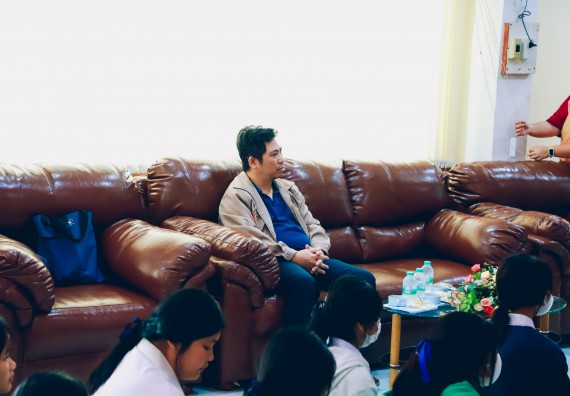 ภาพกิจกรรม  คณะวิทยาศาสตร์และเทคโนโลยี จัดค่ายวิทยาศาสตร์สัญจร ปีการศึกษา 2566  โรงเรียนคลองลานพัฒนาจินดาศักดิ์