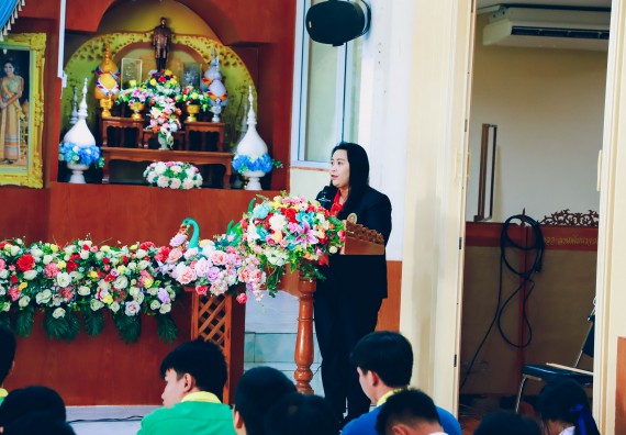 ภาพกิจกรรม  คณะวิทยาศาสตร์และเทคโนโลยี จัดค่ายวิทยาศาสตร์สัญจร ปีการศึกษา 2566  โรงเรียนคลองลานพัฒนาจินดาศักดิ์