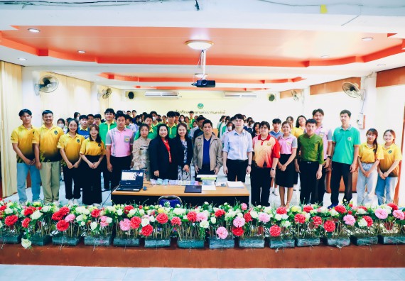 ภาพกิจกรรม  คณะวิทยาศาสตร์และเทคโนโลยี จัดค่ายวิทยาศาสตร์สัญจร ปีการศึกษา 2566  โรงเรียนคลองลานพัฒนาจินดาศักดิ์