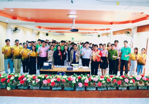 ภาพกิจกรรม  คณะวิทยาศาสตร์และเทคโนโลยี จัดค่ายวิทยาศาสตร์สัญจร ปีการศึกษา 2566  โรงเรียนคลองลานพัฒนาจินดาศักดิ์