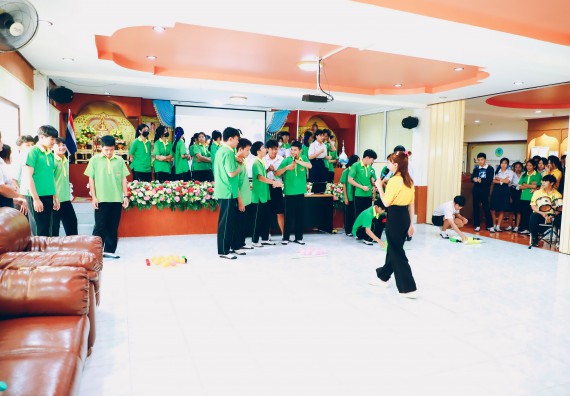 ภาพกิจกรรม  คณะวิทยาศาสตร์และเทคโนโลยี จัดค่ายวิทยาศาสตร์สัญจร ปีการศึกษา 2566  โรงเรียนคลองลานพัฒนาจินดาศักดิ์