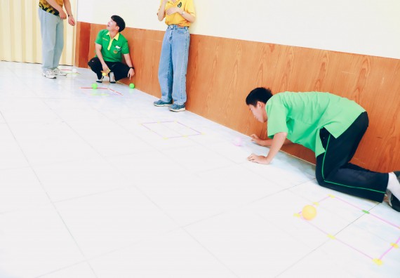 ภาพกิจกรรม  คณะวิทยาศาสตร์และเทคโนโลยี จัดค่ายวิทยาศาสตร์สัญจร ปีการศึกษา 2566  โรงเรียนคลองลานพัฒนาจินดาศักดิ์