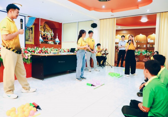 ภาพกิจกรรม  คณะวิทยาศาสตร์และเทคโนโลยี จัดค่ายวิทยาศาสตร์สัญจร ปีการศึกษา 2566  โรงเรียนคลองลานพัฒนาจินดาศักดิ์