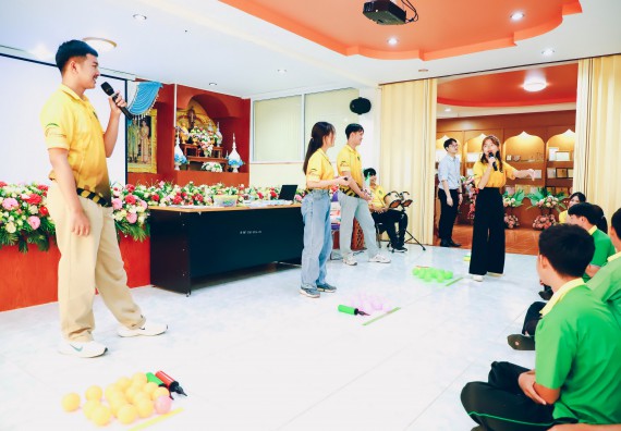 ภาพกิจกรรม  คณะวิทยาศาสตร์และเทคโนโลยี จัดค่ายวิทยาศาสตร์สัญจร ปีการศึกษา 2566  โรงเรียนคลองลานพัฒนาจินดาศักดิ์