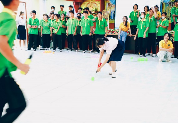 ภาพกิจกรรม  คณะวิทยาศาสตร์และเทคโนโลยี จัดค่ายวิทยาศาสตร์สัญจร ปีการศึกษา 2566  โรงเรียนคลองลานพัฒนาจินดาศักดิ์