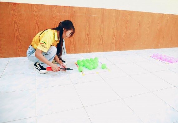 ภาพกิจกรรม  คณะวิทยาศาสตร์และเทคโนโลยี จัดค่ายวิทยาศาสตร์สัญจร ปีการศึกษา 2566  โรงเรียนคลองลานพัฒนาจินดาศักดิ์