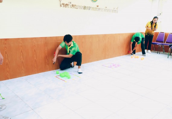 ภาพกิจกรรม  คณะวิทยาศาสตร์และเทคโนโลยี จัดค่ายวิทยาศาสตร์สัญจร ปีการศึกษา 2566  โรงเรียนคลองลานพัฒนาจินดาศักดิ์