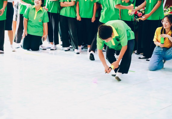 ภาพกิจกรรม  คณะวิทยาศาสตร์และเทคโนโลยี จัดค่ายวิทยาศาสตร์สัญจร ปีการศึกษา 2566  โรงเรียนคลองลานพัฒนาจินดาศักดิ์