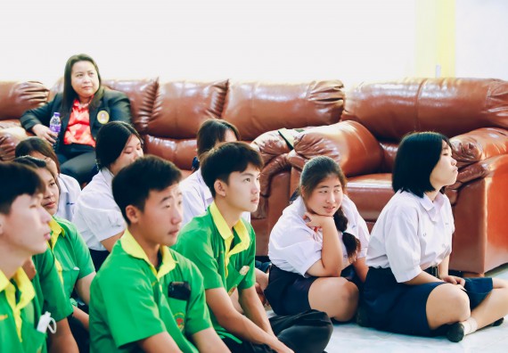 ภาพกิจกรรม  คณะวิทยาศาสตร์และเทคโนโลยี จัดค่ายวิทยาศาสตร์สัญจร ปีการศึกษา 2566  โรงเรียนคลองลานพัฒนาจินดาศักดิ์