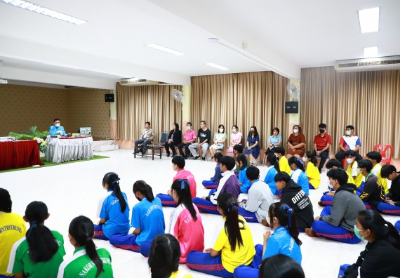 ภาพกิจกรรม  คณะวิทยาศาสตร์และเทคโนโลยี จัดค่ายวิทยาศาสตร์สัญจร ปีการศึกษา 2566  โรงเรียนนครไตรตรึงษ์