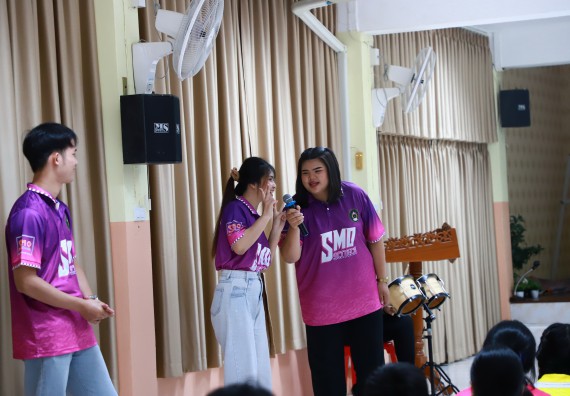 ภาพกิจกรรม  คณะวิทยาศาสตร์และเทคโนโลยี จัดค่ายวิทยาศาสตร์สัญจร ปีการศึกษา 2566  โรงเรียนนครไตรตรึงษ์