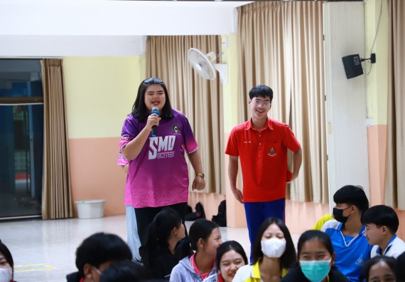 ภาพกิจกรรม  คณะวิทยาศาสตร์และเทคโนโลยี จัดค่ายวิทยาศาสตร์สัญจร ปีการศึกษา 2566  โรงเรียนนครไตรตรึงษ์