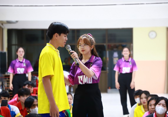 ภาพกิจกรรม  คณะวิทยาศาสตร์และเทคโนโลยี จัดค่ายวิทยาศาสตร์สัญจร ปีการศึกษา 2566  โรงเรียนนครไตรตรึงษ์