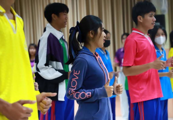 ภาพกิจกรรม  คณะวิทยาศาสตร์และเทคโนโลยี จัดค่ายวิทยาศาสตร์สัญจร ปีการศึกษา 2566  โรงเรียนนครไตรตรึงษ์