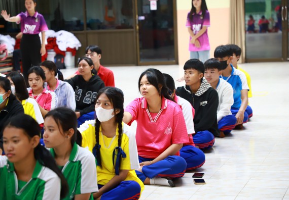 ภาพกิจกรรม  คณะวิทยาศาสตร์และเทคโนโลยี จัดค่ายวิทยาศาสตร์สัญจร ปีการศึกษา 2566  โรงเรียนนครไตรตรึงษ์