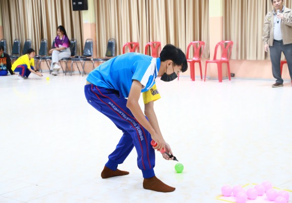 ภาพกิจกรรม  คณะวิทยาศาสตร์และเทคโนโลยี จัดค่ายวิทยาศาสตร์สัญจร ปีการศึกษา 2566  โรงเรียนนครไตรตรึงษ์