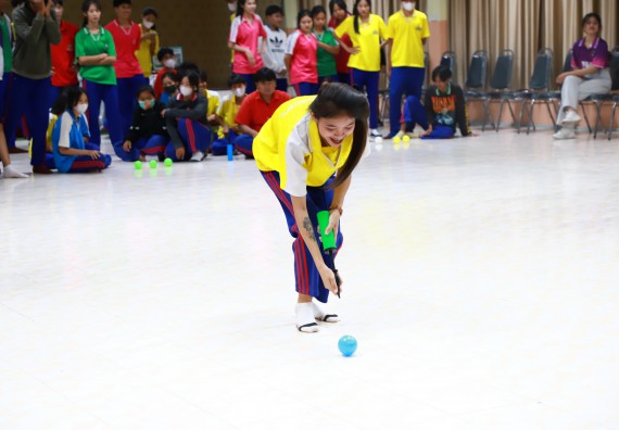 ภาพกิจกรรม  คณะวิทยาศาสตร์และเทคโนโลยี จัดค่ายวิทยาศาสตร์สัญจร ปีการศึกษา 2566  โรงเรียนนครไตรตรึงษ์