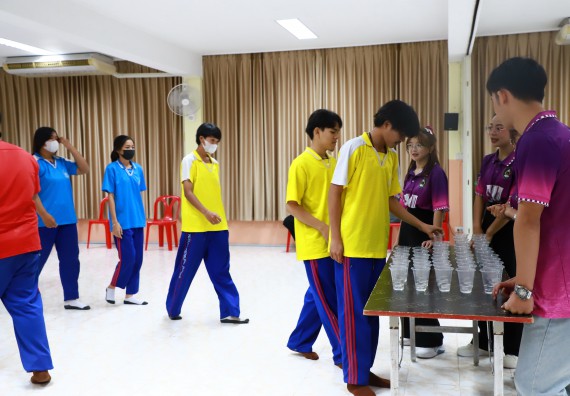 ภาพกิจกรรม  คณะวิทยาศาสตร์และเทคโนโลยี จัดค่ายวิทยาศาสตร์สัญจร ปีการศึกษา 2566  โรงเรียนนครไตรตรึงษ์