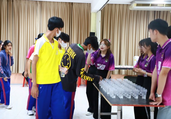 ภาพกิจกรรม  คณะวิทยาศาสตร์และเทคโนโลยี จัดค่ายวิทยาศาสตร์สัญจร ปีการศึกษา 2566  โรงเรียนนครไตรตรึงษ์