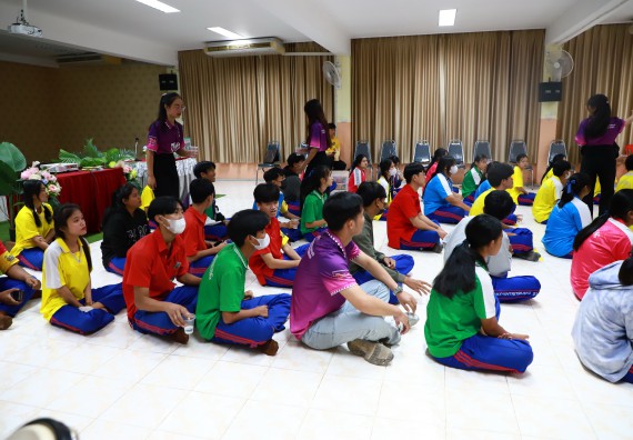 ภาพกิจกรรม  คณะวิทยาศาสตร์และเทคโนโลยี จัดค่ายวิทยาศาสตร์สัญจร ปีการศึกษา 2566  โรงเรียนนครไตรตรึงษ์