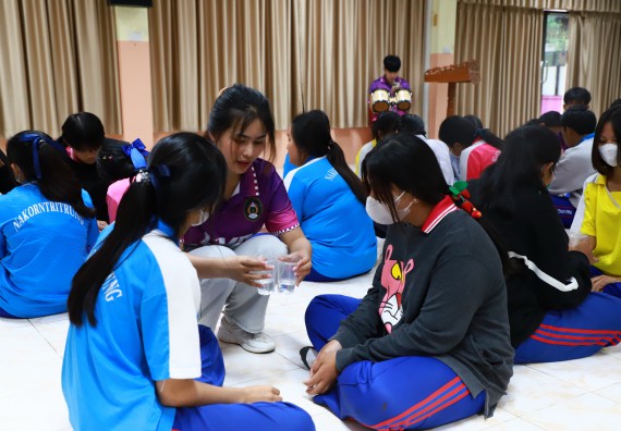 ภาพกิจกรรม  คณะวิทยาศาสตร์และเทคโนโลยี จัดค่ายวิทยาศาสตร์สัญจร ปีการศึกษา 2566  โรงเรียนนครไตรตรึงษ์