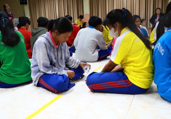ภาพกิจกรรม  คณะวิทยาศาสตร์และเทคโนโลยี จัดค่ายวิทยาศาสตร์สัญจร ปีการศึกษา 2566  โรงเรียนนครไตรตรึงษ์