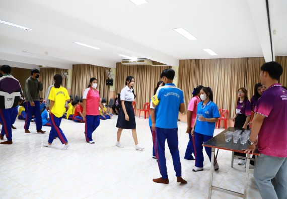 ภาพกิจกรรม  คณะวิทยาศาสตร์และเทคโนโลยี จัดค่ายวิทยาศาสตร์สัญจร ปีการศึกษา 2566  โรงเรียนนครไตรตรึงษ์