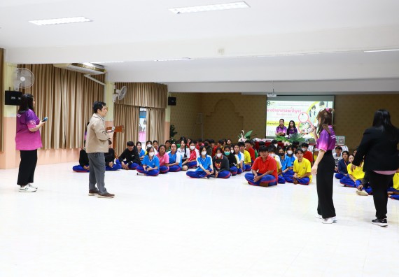 ภาพกิจกรรม  คณะวิทยาศาสตร์และเทคโนโลยี จัดค่ายวิทยาศาสตร์สัญจร ปีการศึกษา 2566  โรงเรียนนครไตรตรึงษ์