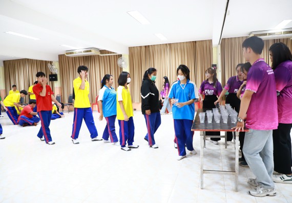 ภาพกิจกรรม  คณะวิทยาศาสตร์และเทคโนโลยี จัดค่ายวิทยาศาสตร์สัญจร ปีการศึกษา 2566  โรงเรียนนครไตรตรึงษ์