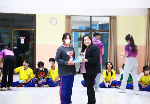 ภาพกิจกรรม  คณะวิทยาศาสตร์และเทคโนโลยี จัดค่ายวิทยาศาสตร์สัญจร ปีการศึกษา 2566  โรงเรียนนครไตรตรึงษ์