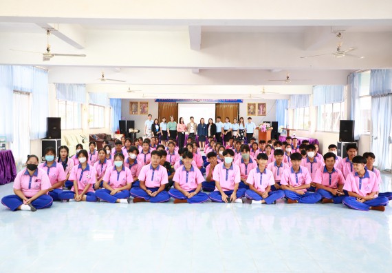 ภาพกิจกรรม  คณะวิทยาศาสตร์และเทคโนโลยี จัดค่ายวิทยาศาสตร์สัญจร ปีการศึกษา 2566 โรงเรียนวังตะเคียนประชานุสรณ์