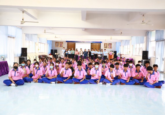 ภาพกิจกรรม  คณะวิทยาศาสตร์และเทคโนโลยี จัดค่ายวิทยาศาสตร์สัญจร ปีการศึกษา 2566 โรงเรียนวังตะเคียนประชานุสรณ์