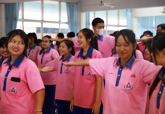 ภาพกิจกรรม  คณะวิทยาศาสตร์และเทคโนโลยี จัดค่ายวิทยาศาสตร์สัญจร ปีการศึกษา 2566 โรงเรียนวังตะเคียนประชานุสรณ์