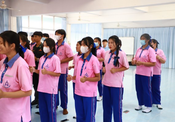 ภาพกิจกรรม  คณะวิทยาศาสตร์และเทคโนโลยี จัดค่ายวิทยาศาสตร์สัญจร ปีการศึกษา 2566 โรงเรียนวังตะเคียนประชานุสรณ์