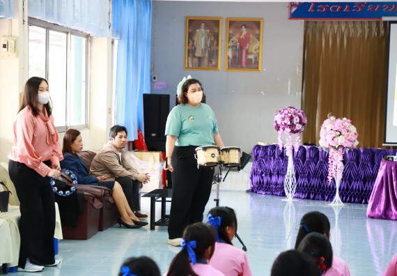 ภาพกิจกรรม  คณะวิทยาศาสตร์และเทคโนโลยี จัดค่ายวิทยาศาสตร์สัญจร ปีการศึกษา 2566 โรงเรียนวังตะเคียนประชานุสรณ์