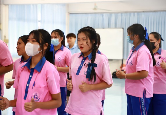 ภาพกิจกรรม  คณะวิทยาศาสตร์และเทคโนโลยี จัดค่ายวิทยาศาสตร์สัญจร ปีการศึกษา 2566 โรงเรียนวังตะเคียนประชานุสรณ์