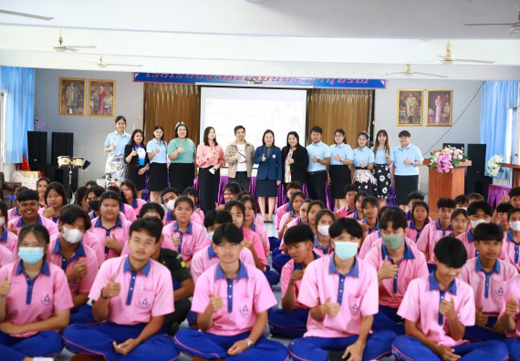 ภาพกิจกรรม  คณะวิทยาศาสตร์และเทคโนโลยี จัดค่ายวิทยาศาสตร์สัญจร ปีการศึกษา 2566 โรงเรียนวังตะเคียนประชานุสรณ์