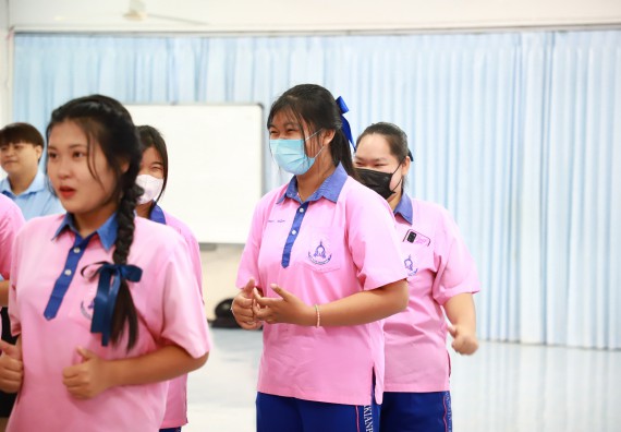 ภาพกิจกรรม  คณะวิทยาศาสตร์และเทคโนโลยี จัดค่ายวิทยาศาสตร์สัญจร ปีการศึกษา 2566 โรงเรียนวังตะเคียนประชานุสรณ์