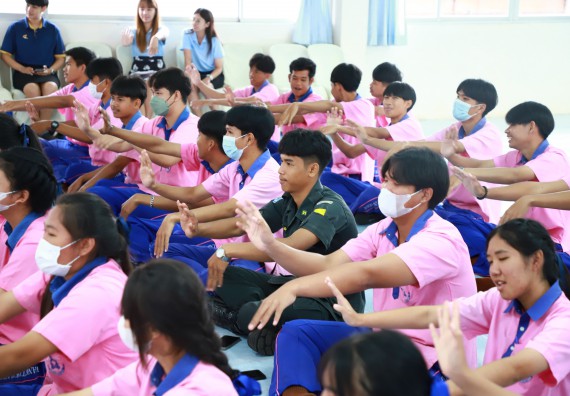 ภาพกิจกรรม  คณะวิทยาศาสตร์และเทคโนโลยี จัดค่ายวิทยาศาสตร์สัญจร ปีการศึกษา 2566 โรงเรียนวังตะเคียนประชานุสรณ์