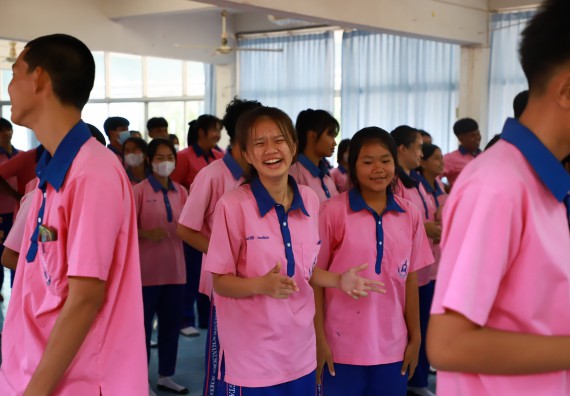 ภาพกิจกรรม  คณะวิทยาศาสตร์และเทคโนโลยี จัดค่ายวิทยาศาสตร์สัญจร ปีการศึกษา 2566 โรงเรียนวังตะเคียนประชานุสรณ์