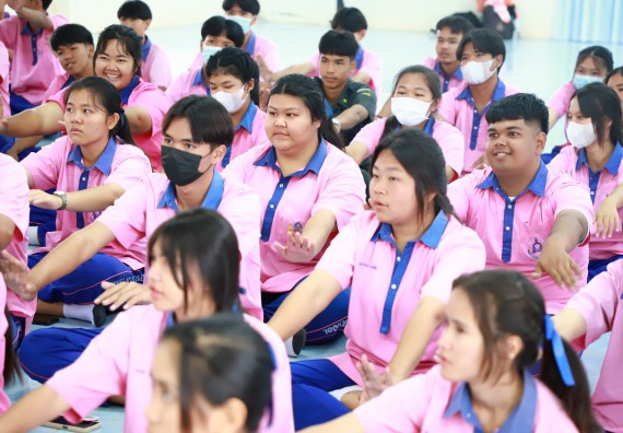 ภาพกิจกรรม  คณะวิทยาศาสตร์และเทคโนโลยี จัดค่ายวิทยาศาสตร์สัญจร ปีการศึกษา 2566 โรงเรียนวังตะเคียนประชานุสรณ์