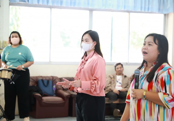 ภาพกิจกรรม  คณะวิทยาศาสตร์และเทคโนโลยี จัดค่ายวิทยาศาสตร์สัญจร ปีการศึกษา 2566 โรงเรียนวังตะเคียนประชานุสรณ์