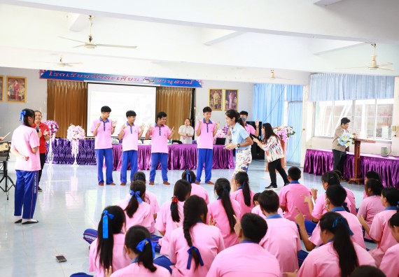 ภาพกิจกรรม  คณะวิทยาศาสตร์และเทคโนโลยี จัดค่ายวิทยาศาสตร์สัญจร ปีการศึกษา 2566 โรงเรียนวังตะเคียนประชานุสรณ์