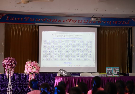 ภาพกิจกรรม  คณะวิทยาศาสตร์และเทคโนโลยี จัดค่ายวิทยาศาสตร์สัญจร ปีการศึกษา 2566 โรงเรียนวังตะเคียนประชานุสรณ์