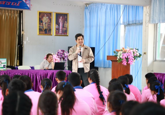 ภาพกิจกรรม  คณะวิทยาศาสตร์และเทคโนโลยี จัดค่ายวิทยาศาสตร์สัญจร ปีการศึกษา 2566 โรงเรียนวังตะเคียนประชานุสรณ์