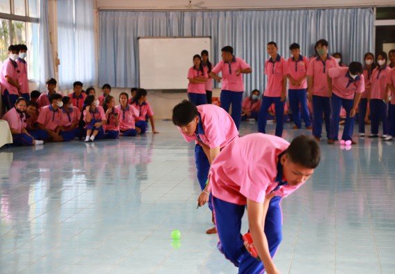 ภาพกิจกรรม  คณะวิทยาศาสตร์และเทคโนโลยี จัดค่ายวิทยาศาสตร์สัญจร ปีการศึกษา 2566 โรงเรียนวังตะเคียนประชานุสรณ์