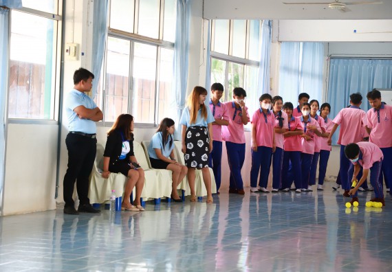 ภาพกิจกรรม  คณะวิทยาศาสตร์และเทคโนโลยี จัดค่ายวิทยาศาสตร์สัญจร ปีการศึกษา 2566 โรงเรียนวังตะเคียนประชานุสรณ์