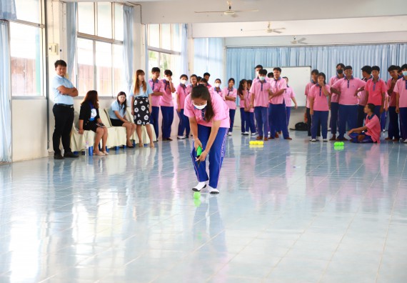 ภาพกิจกรรม  คณะวิทยาศาสตร์และเทคโนโลยี จัดค่ายวิทยาศาสตร์สัญจร ปีการศึกษา 2566 โรงเรียนวังตะเคียนประชานุสรณ์