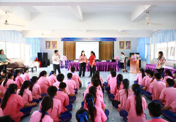 ภาพกิจกรรม  คณะวิทยาศาสตร์และเทคโนโลยี จัดค่ายวิทยาศาสตร์สัญจร ปีการศึกษา 2566 โรงเรียนวังตะเคียนประชานุสรณ์